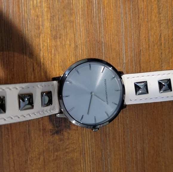 Rebecca Minkoff Major Blush Leather Strap Watch - Picture 4 of 8